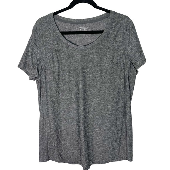 Eddie Bauer Gray Athletic Performance Active Tee - Picture 1 of 7